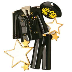 Armed Services Army Uniform Personalized Christmas Ornament -Xmas Ornaments Shop apirydmzq 89108.1646091886