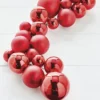 Raz 4' Red Ball Christmas Garland G3832771
