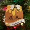 Kurt Adler 3" Beehive Personalized Christmas Ornament