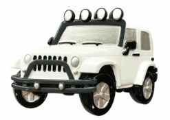 White Jeep 4X4 Personalized Christmas Ornament White OR1763-W -Xmas Ornaments Shop apitq7iv3 69525.1646091963