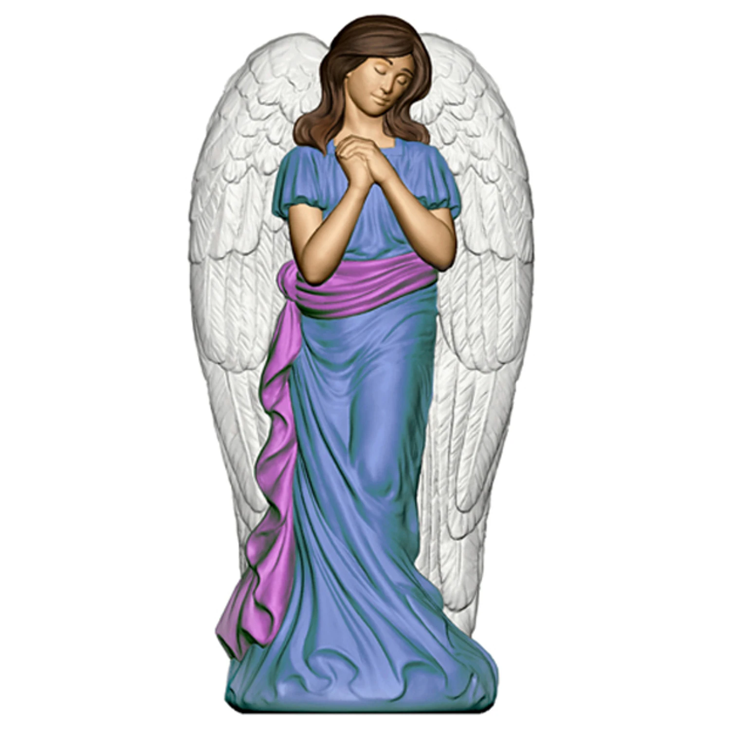 31" Angel With Wings Christmas Blow Mold Decoration C3665 1 31" Angel With Wings Christmas Blow Mold Decoration C3665