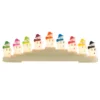 Christopher Radko Shiny Brite Holiday Splendor Snowman Bubble Light Candolier4027595