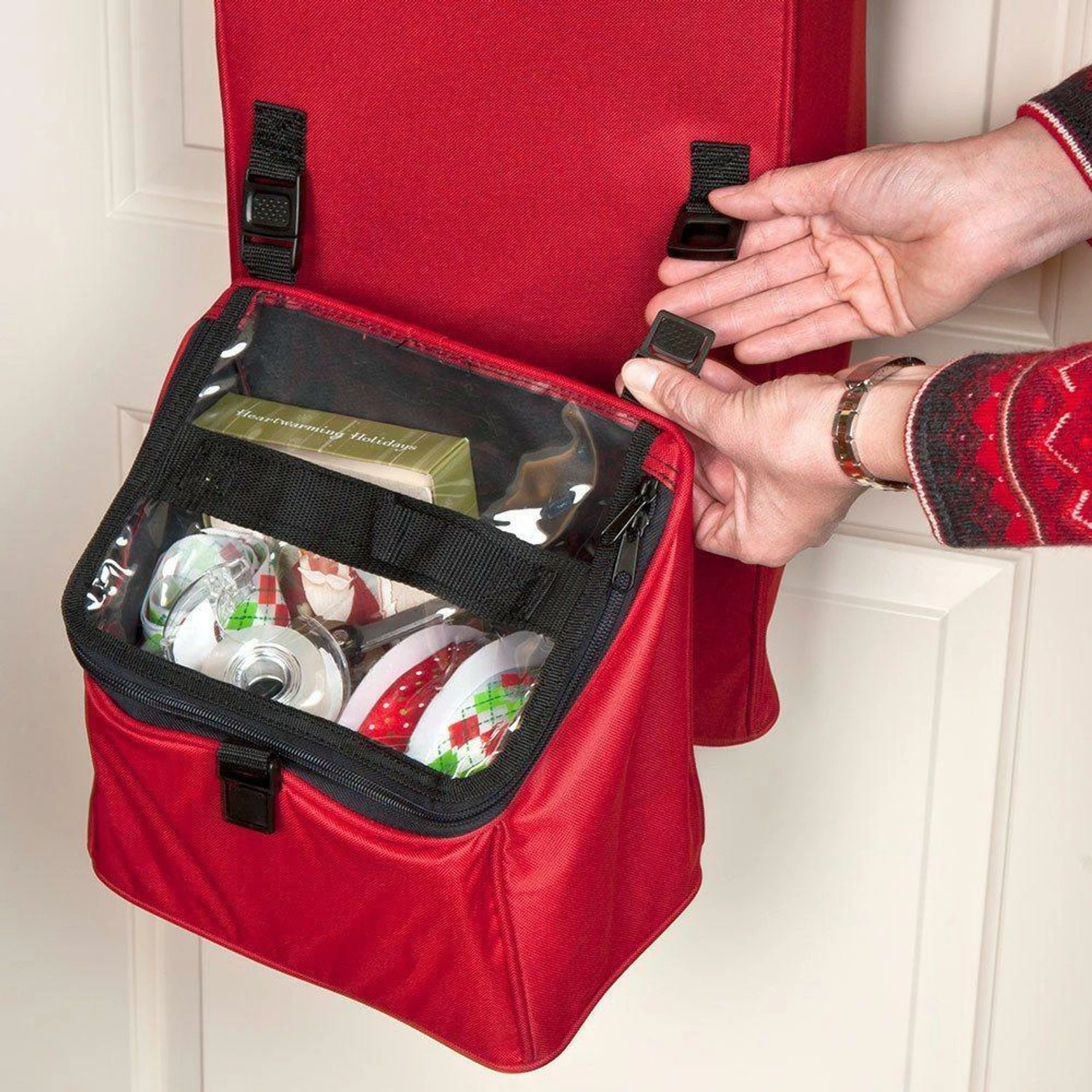 Santa's Bags Door Hanging Wrapping Paper Storage Bag 10130 2 Santa's Bags Door Hanging Wrapping Paper Storage Bag 10130 - Image 2