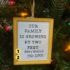 Letter Board Personalized Christmas Ornament OR2181