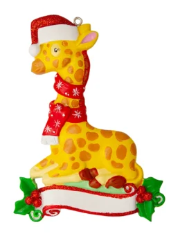 Baby Giraffe Personalized Christmas Ornament OR1850G -Xmas Ornaments Shop apiyhdx3z 95760.1646091868