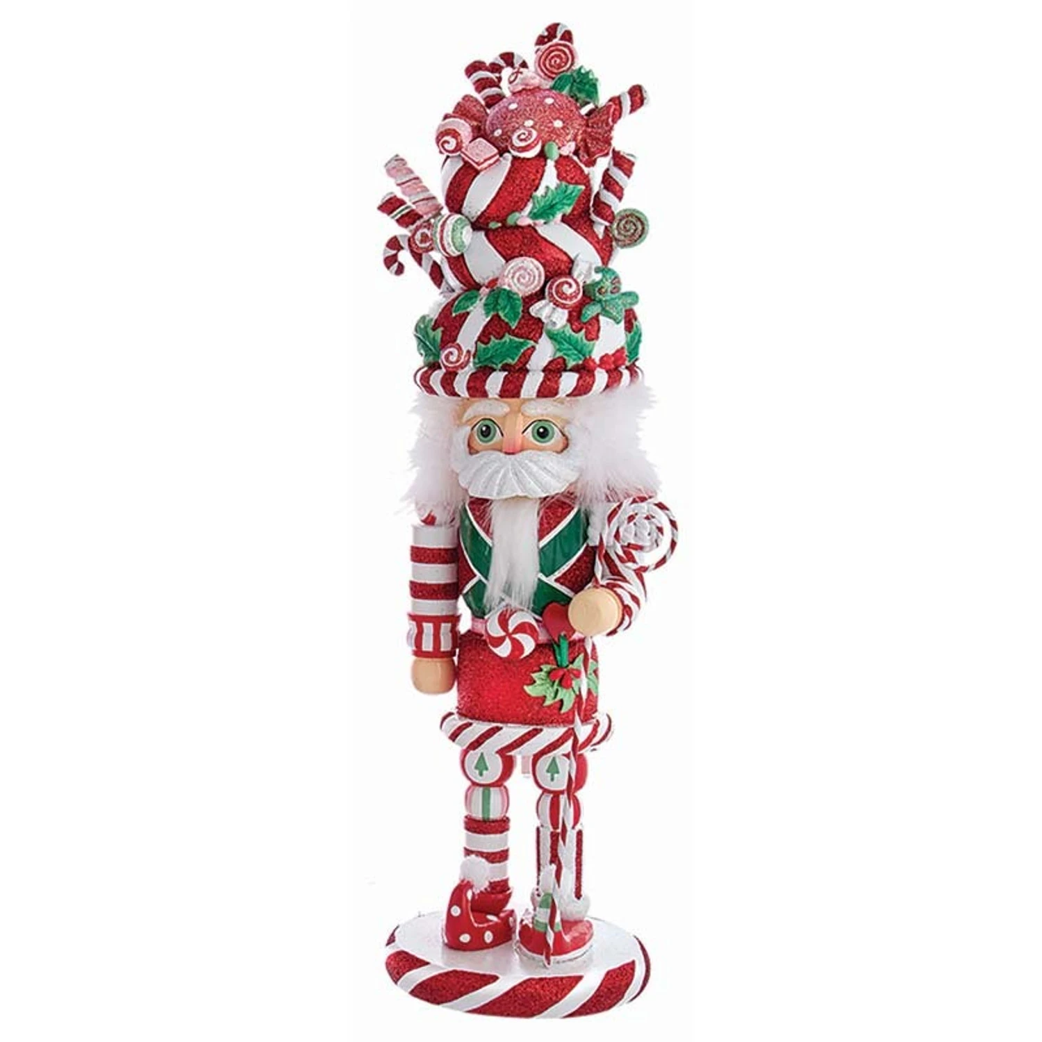 Kurt Adler 18" Hollywood Nutcracker Candy And Cake Hat Nutcracker Christmas Figure HA0588 4 Kurt Adler 18" Hollywood Nutcracker Candy And Cake Hat Nutcracker Christmas Figure HA0588 - Image 4