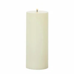 Uyuni 3" X 5", 7" Or 9" Ivory Flat Top Flicker Flame Pillar Candle -Xmas Ornaments Shop apizimo1k 81282.1646091901