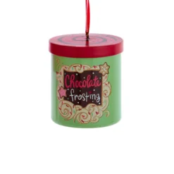 Kurt Adler 2.5" Cake Frosting Can Christmas Ornament D4367 -Xmas Ornaments Shop d4367b 10661.1677696878