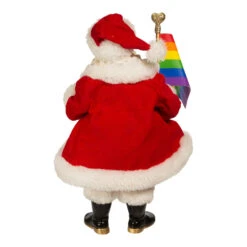 Kurt Adler 10" Fabriché Pride Santa Christmas Figure FA0179 -Xmas Ornaments Shop fa0179 02 55250.1677777295
