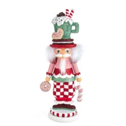 Kurt Adler 16.5" Hollywood Nutcrackers Candy Pattern Nutcrackers HA0515 -Xmas Ornaments Shop ha0515b 98624.1677786368