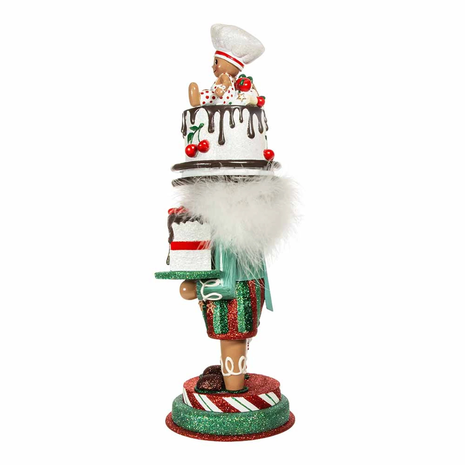 Kurt Adler 15" Hollywood Nutcrackers Gingerbread Baker Christmas Nutcracker HA0604 2 Kurt Adler 15" Hollywood Nutcrackers Gingerbread Baker Christmas Nutcracker HA0604 - Image 2