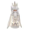 Kurt Adler 15" Hollywood Nutcrackers White Winter LED Hat Nutcracker HA0658